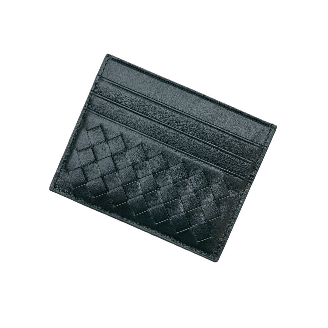 Woven Leather Cardholder Kalsten
