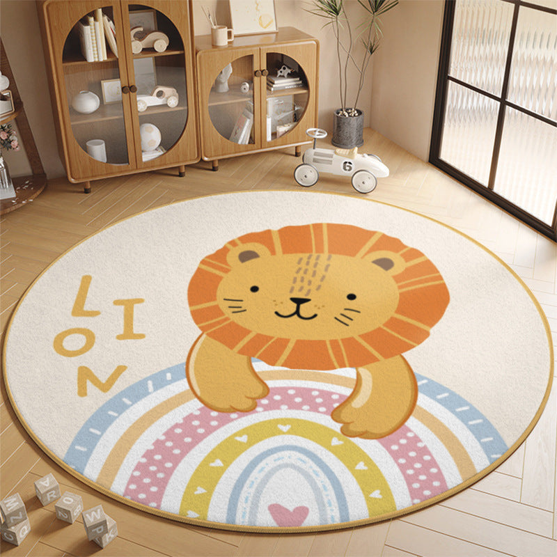 Playful Dinosaur Theme Rug