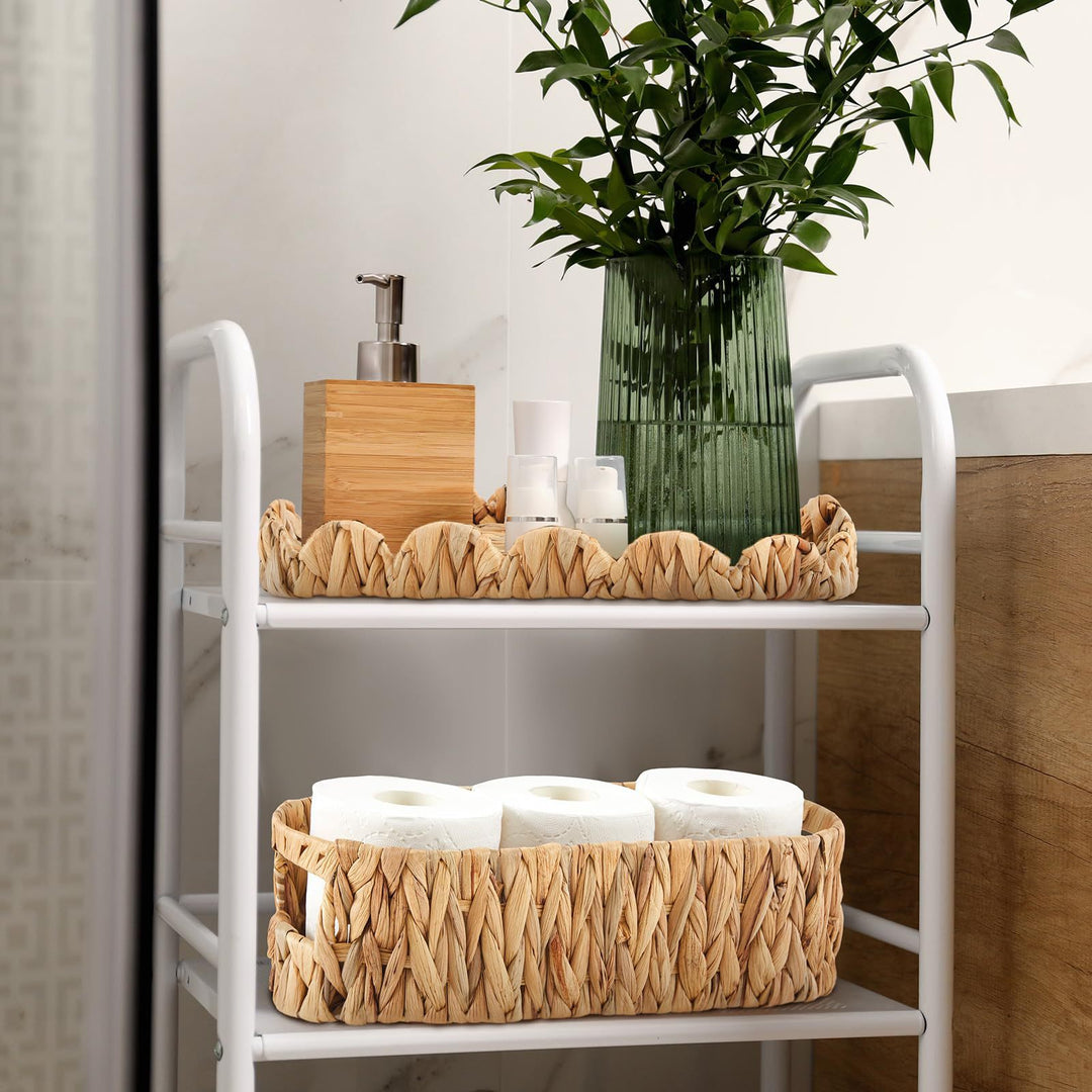 Oval Woven Storage Basket Kalsten