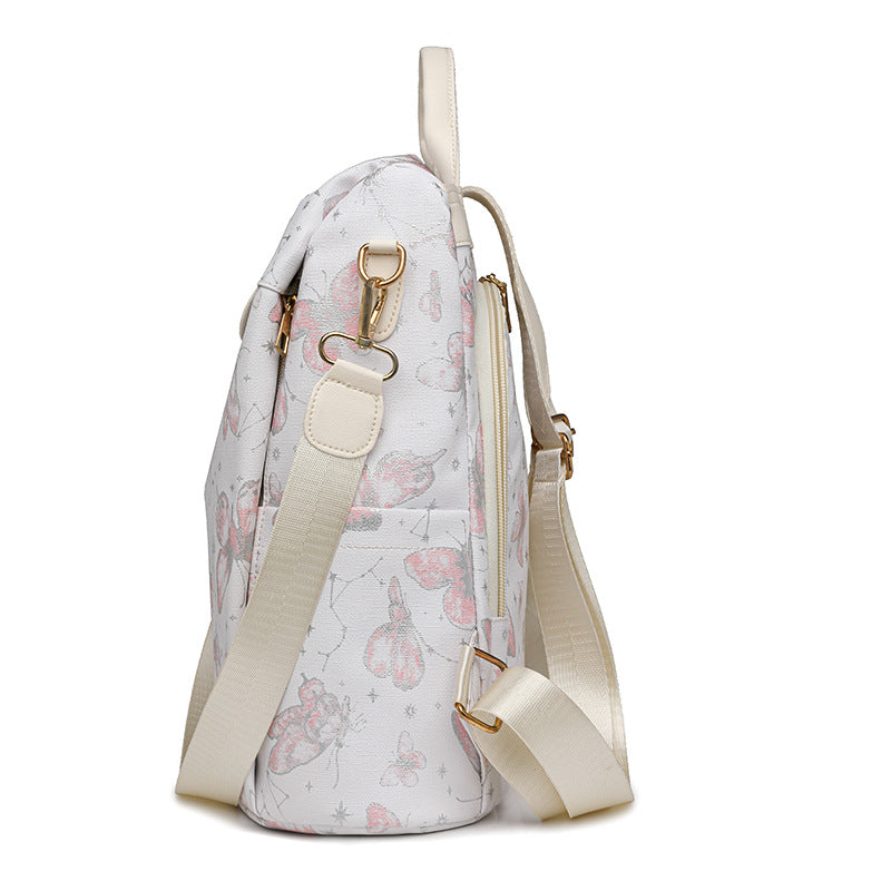 Backpack with Elegant Butterfly Design and Practical Compartments Kalsten
