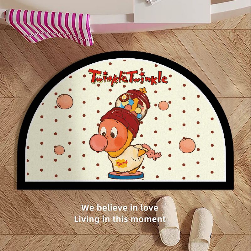 Cute Cartoon Themed Door Mat for Home Entryway