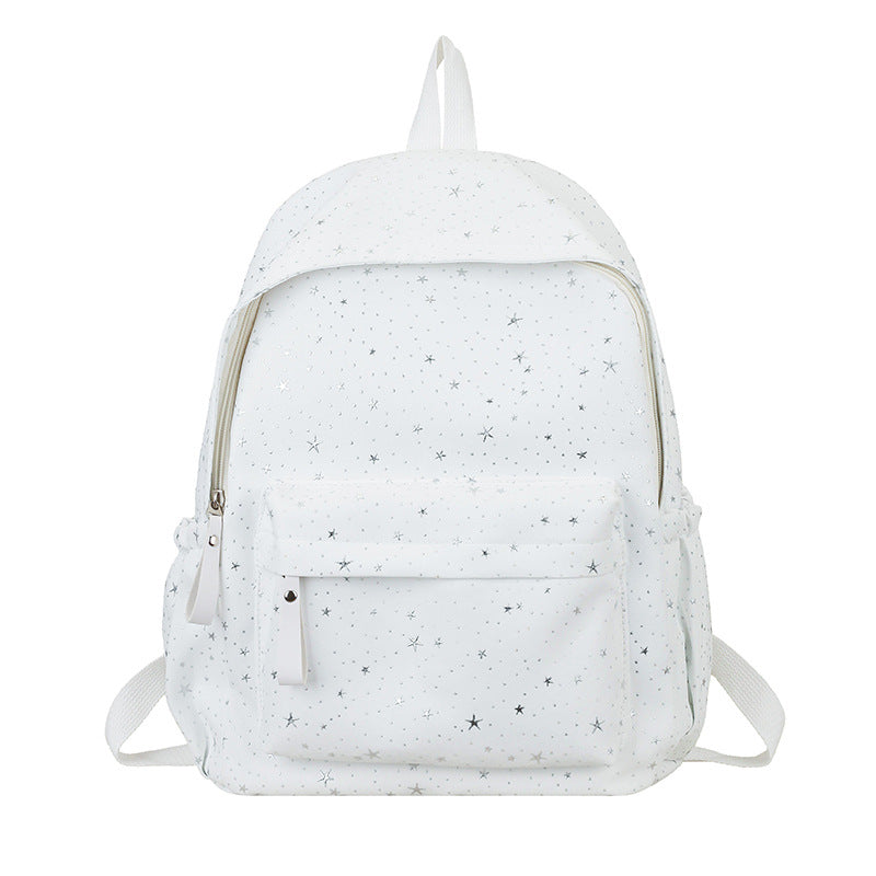 Girls' Star Patterned School Backpack Kalsten