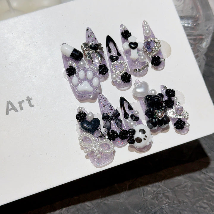 Decorative 3D Themed Nail Art Set