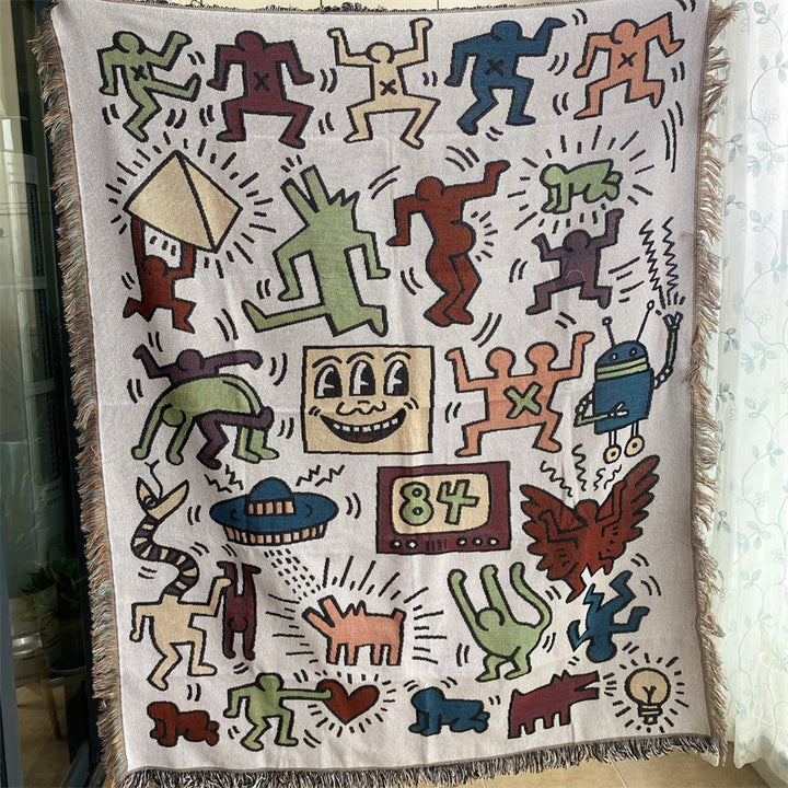 Artistic Tapestry Throw Blanket