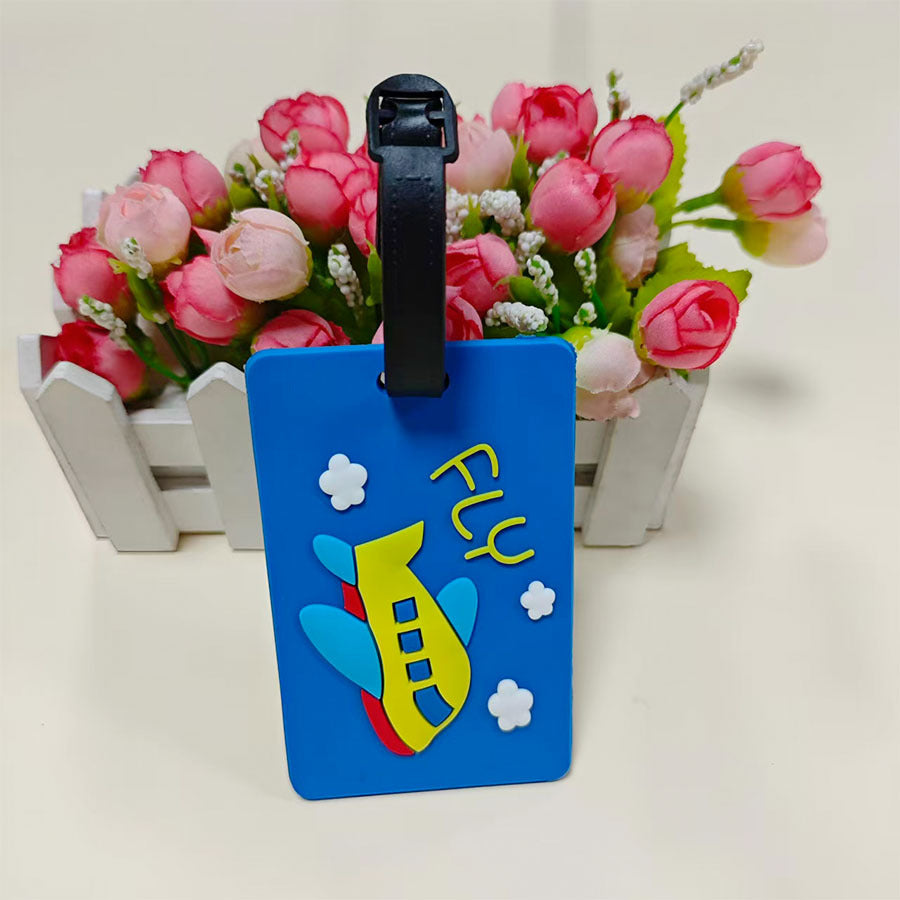 Unisex Luggage Tag with Unique Airplane Design Kalsten