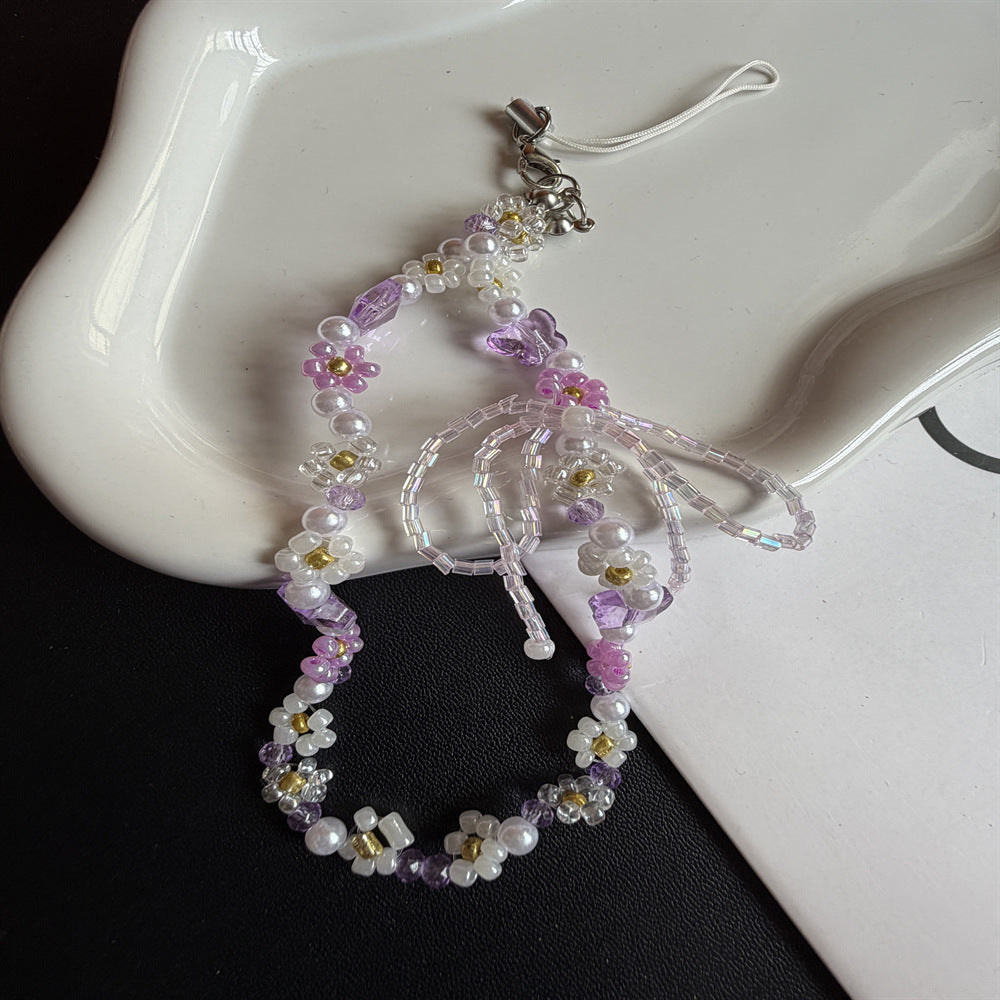 Floral Beaded Eyewear Holder Kalsten
