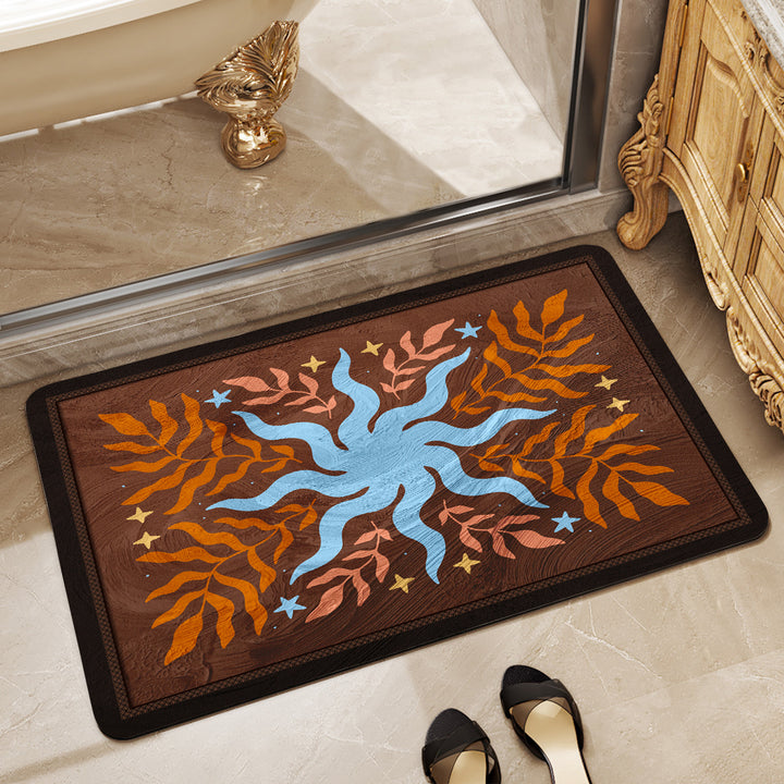 Floral Print Area Rug Kalsten