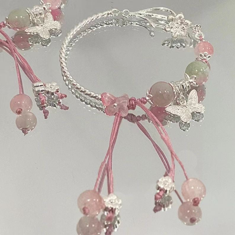 Floral Charm Wrap Bracelet Kalsten