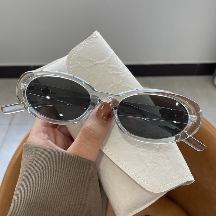 Trendy Oval Frame Sunglasses Kalsten