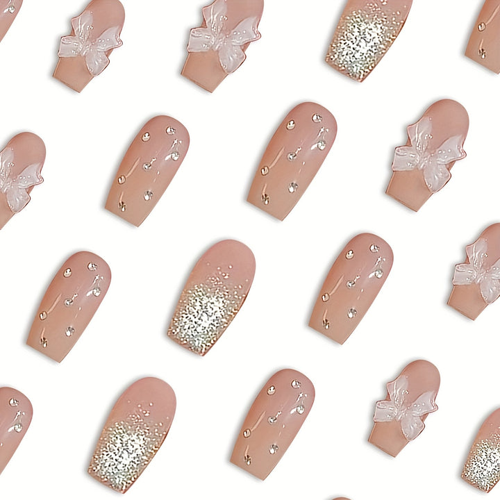 Chic Decorative 3D Press-On Nail Set Kalsten