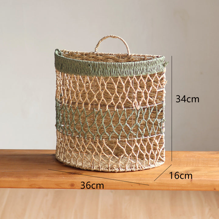 Storage basket with handwoven design Kalsten