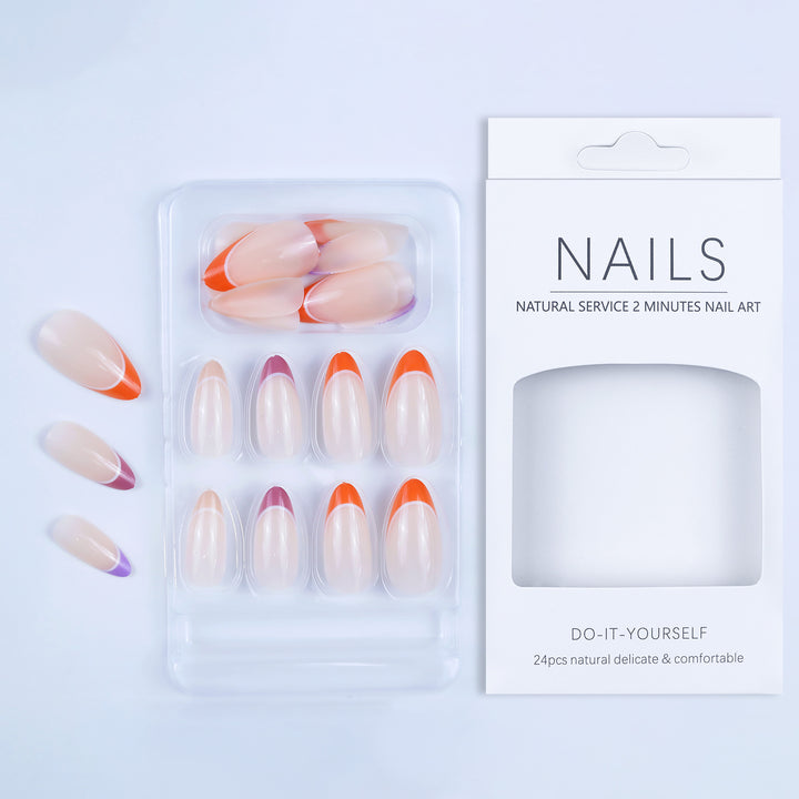 Artificial Nails in Modern Color Scheme Kalsten