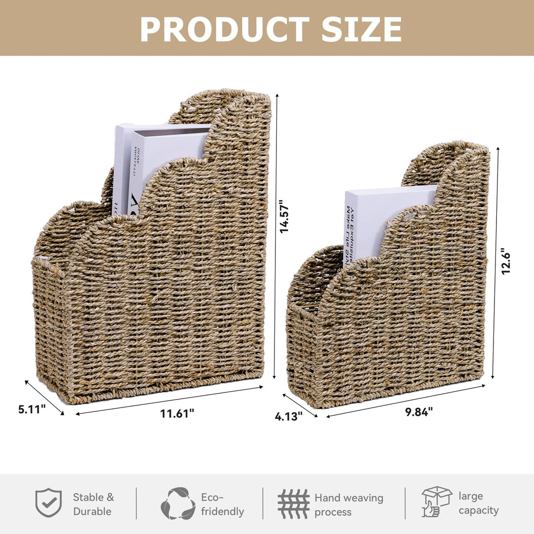 Decorative Macrame Storage Basket Kalsten