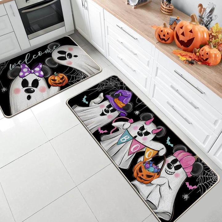 Halloween-Themed Kitchen Mat