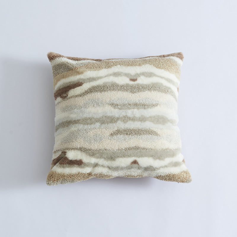 Textured Patterned Throw Pillow