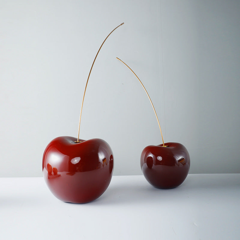 Artistic Cherry Decorative Sculpture