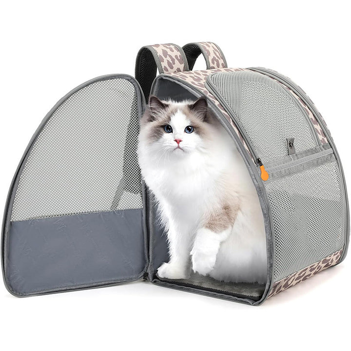 Pet Backpack with Breathable Mesh Inserts Kalsten