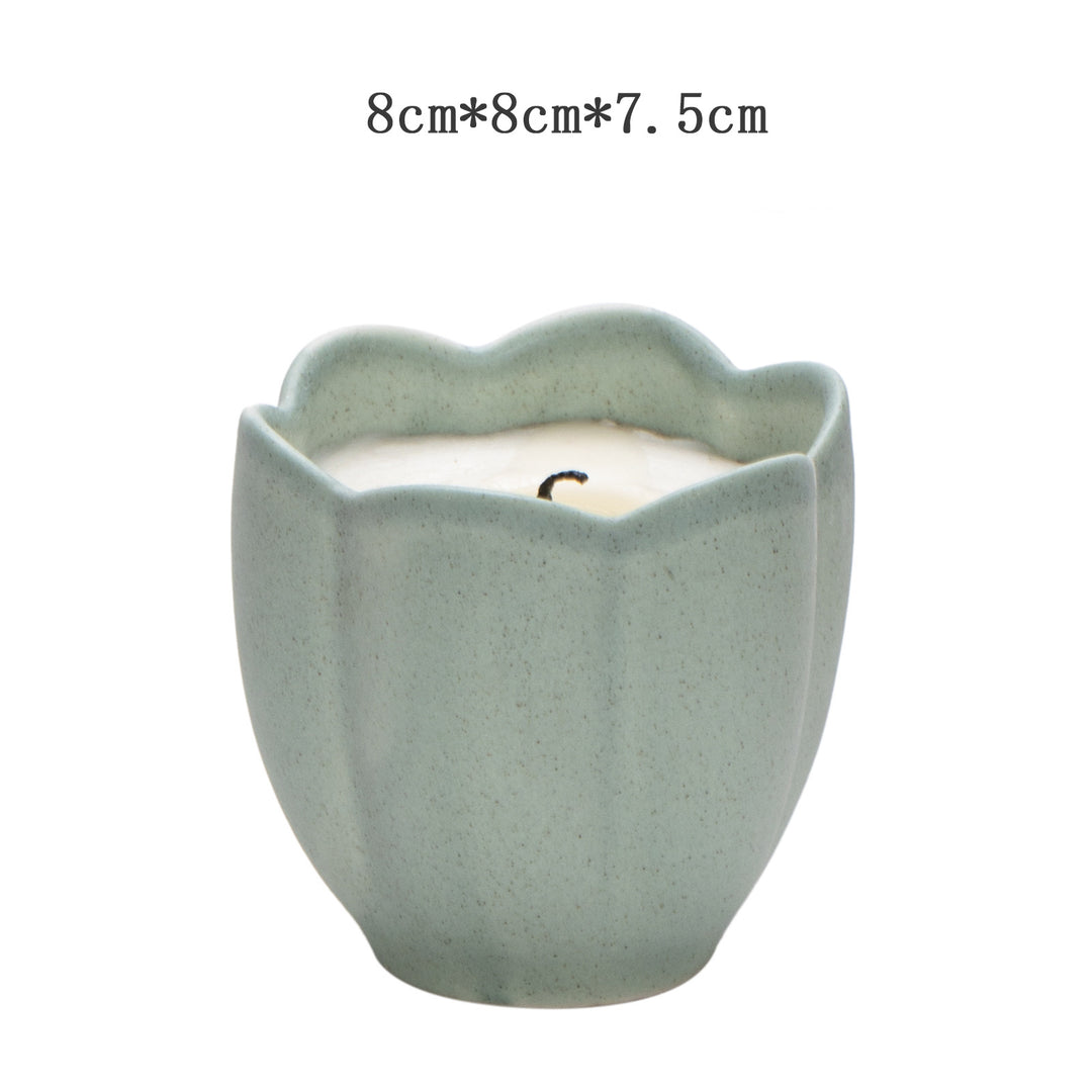 Rustic Ceramic Planter Kalsten
