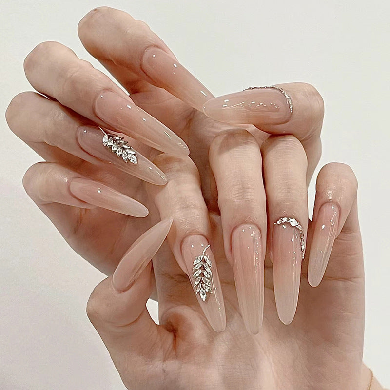 Ombre Press-On Nails with Glossy Finish Kalsten