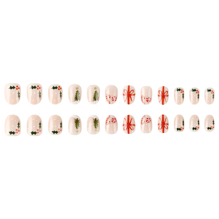 Festively Designed Christmas Nail Art Set Kalsten