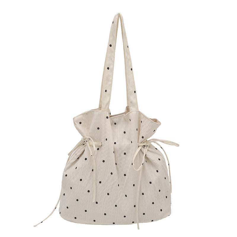 Elegant Drawstring Utility Tote