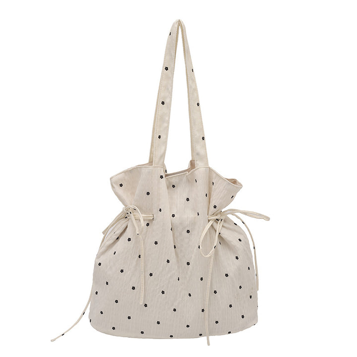 Elegant Drawstring Utility Tote