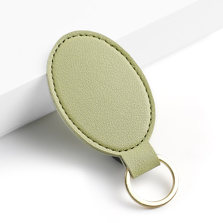 Unisex keychain made of high-quality artificial leather with stylish design Kalsten
