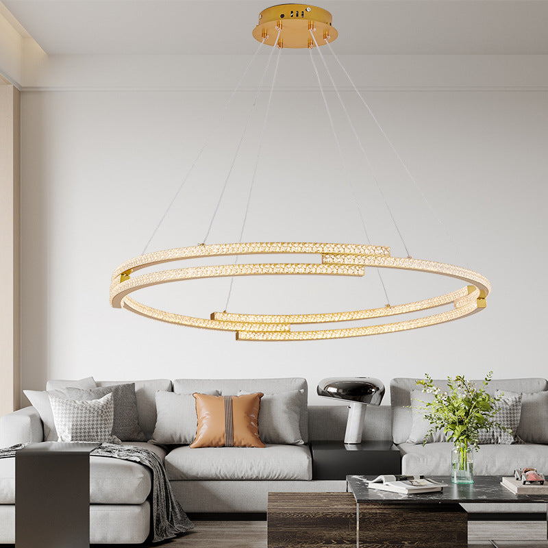 Modern Minimalist Ring Chandelier