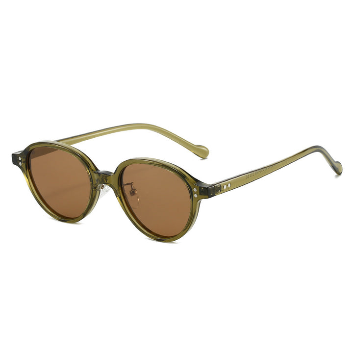 Women's vintage-inspired sunglasses with stylish oval frame Kalsten