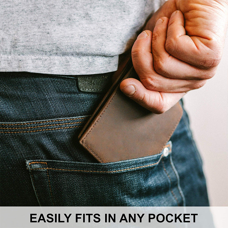 Elegant Leather Billfold Wallet Kalsten