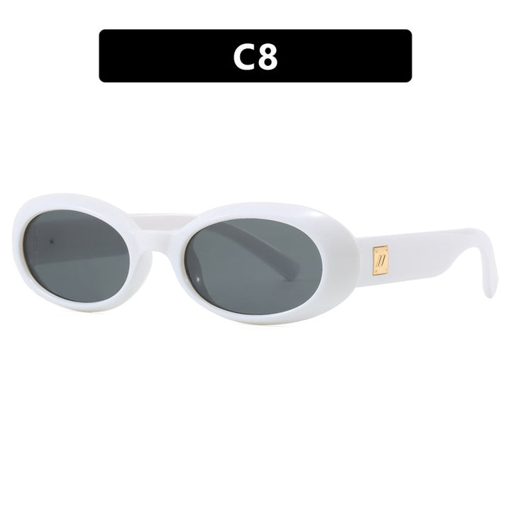 Ladies exclusive sunglasses in elegant oval design Kalsten