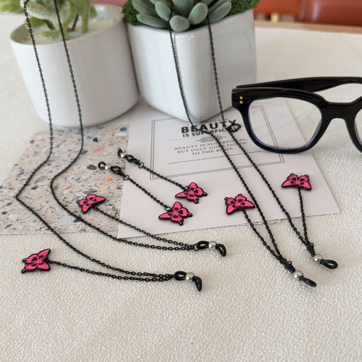 Butterfly-Themed Eyewear Chain Holder Kalsten