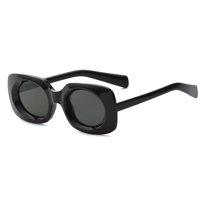 Contemporary Matte Square Sunglasses Kalsten