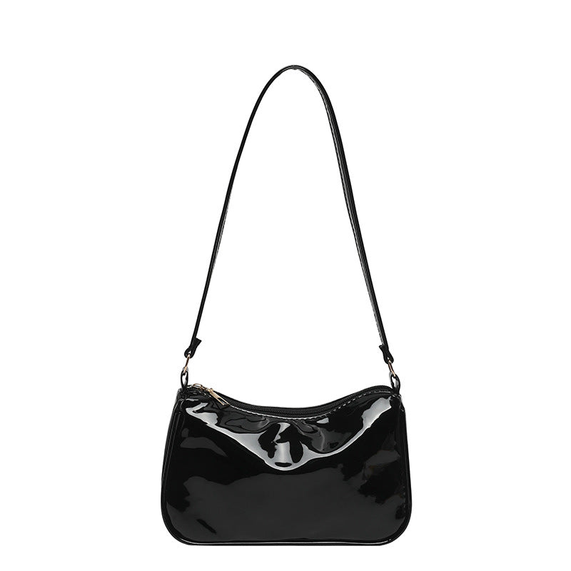 WoGlossy Textured Handheld Crossbody Bag Kalsten