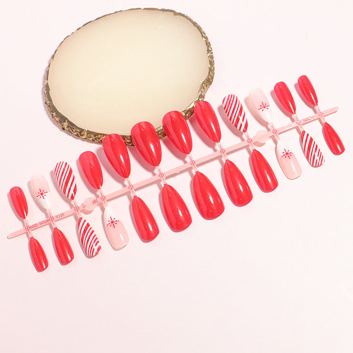 Decorative Press-On Nail Design Set Kalsten
