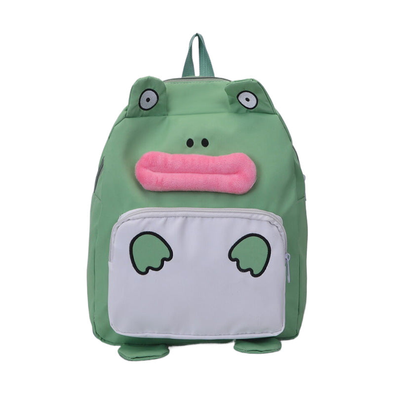 Kids Plush Frog Backpack Kalsten