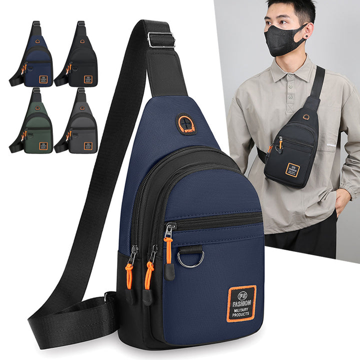Military-Inspired Versatile Sling Bag Kalsten