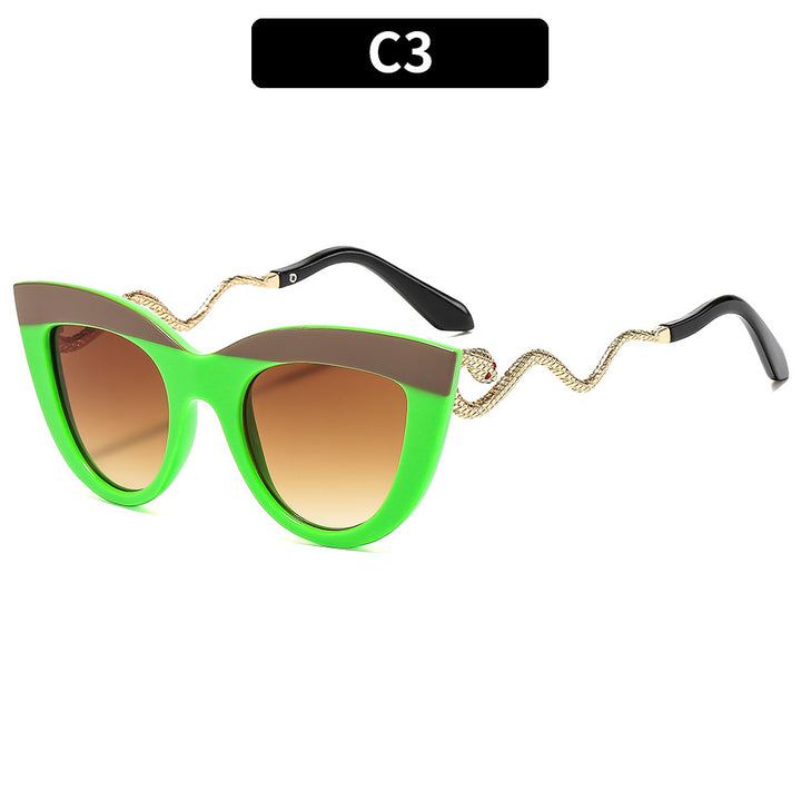 Fashionable Cat-Eye Glasses