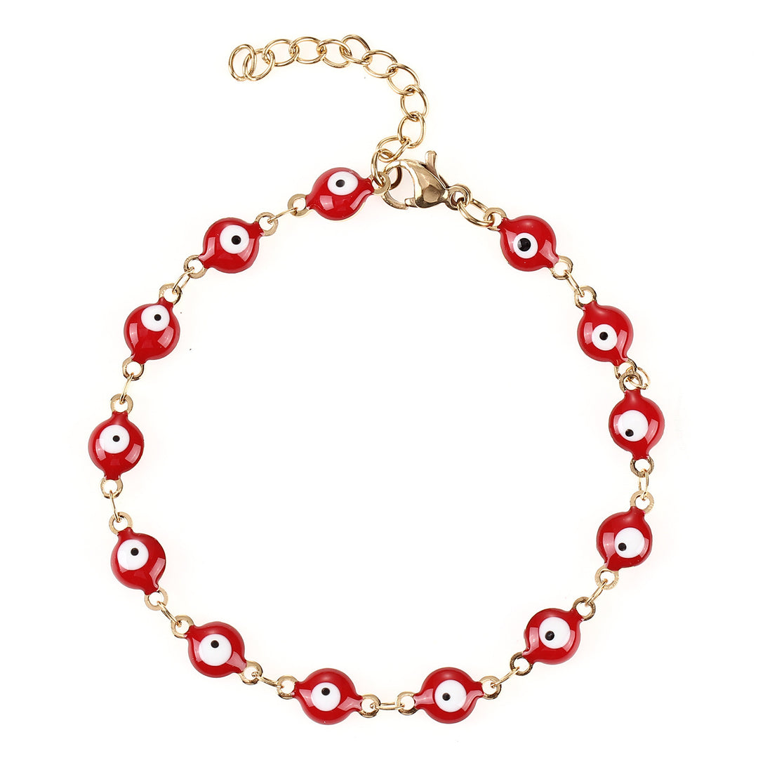 Colorful Evil Eye Charm Bracelet Kalsten