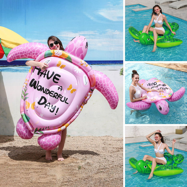 Ladies Inflatable Sea Turtle Lounger Kalsten