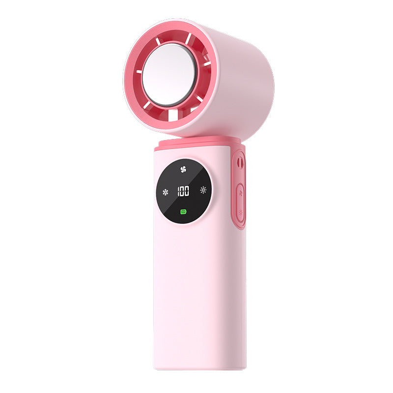 Women's Portable USB Mini Fan with LED Display Kalsten