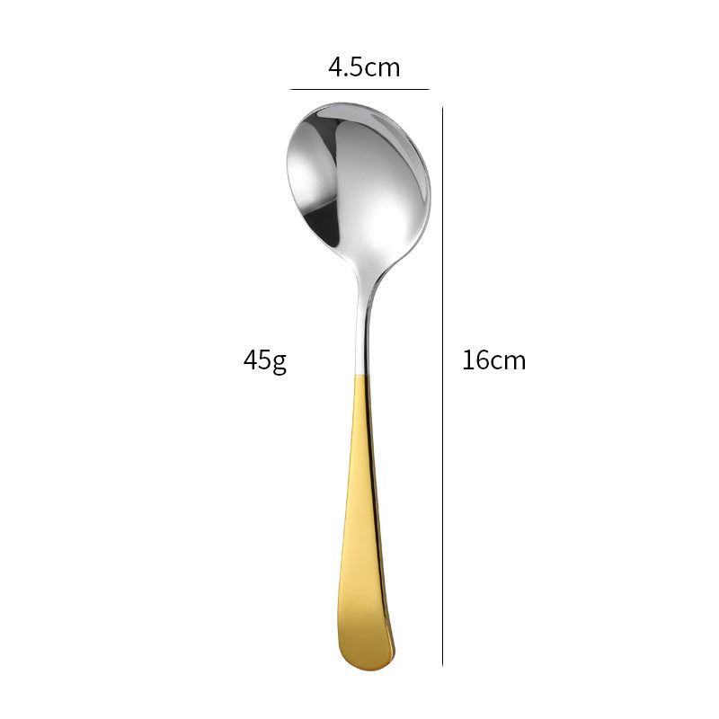 More elegant and ergonomic spoon with polished surface Kalsten