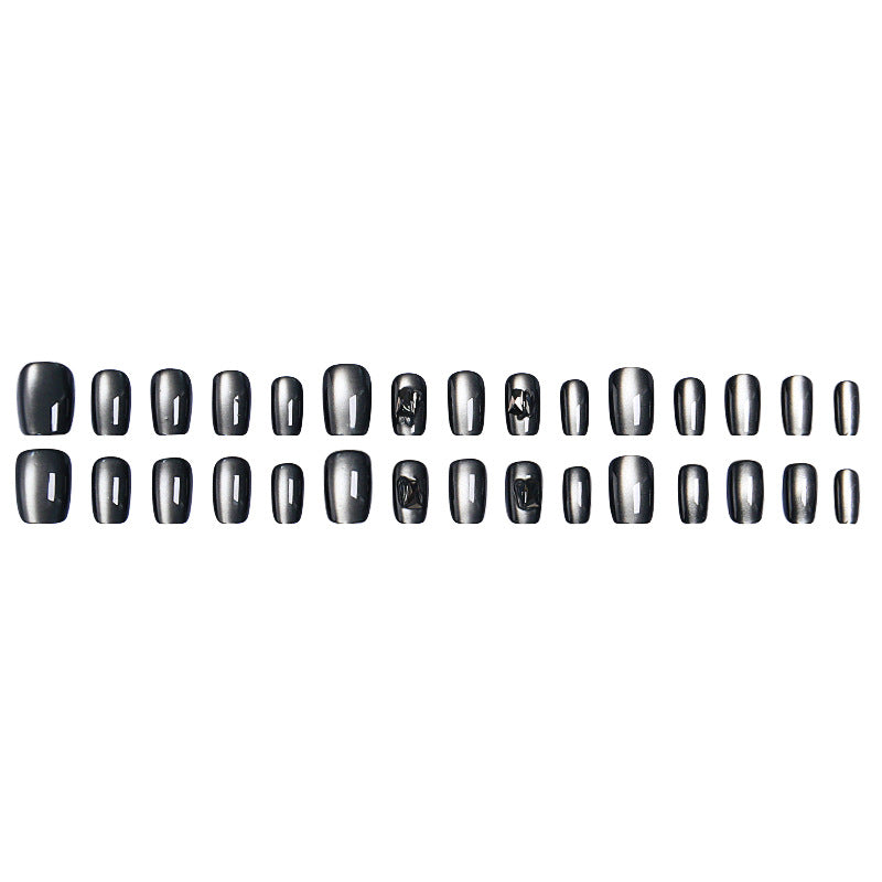 Artificial nails with trendy metallic design Kalsten