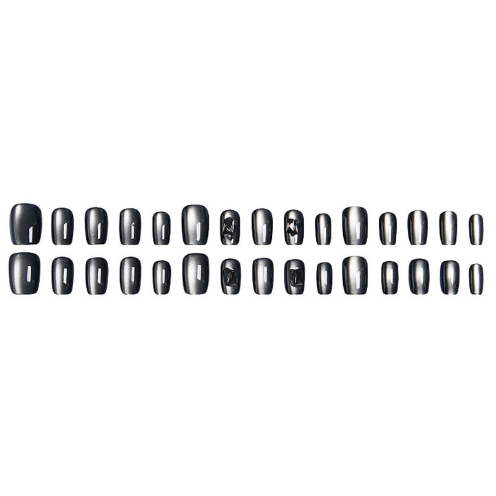 Artificial nails with trendy metallic design Kalsten