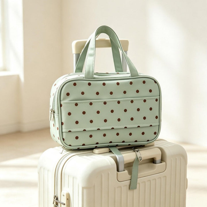 Insulated Polka Dot Lunch Carrier Kalsten
