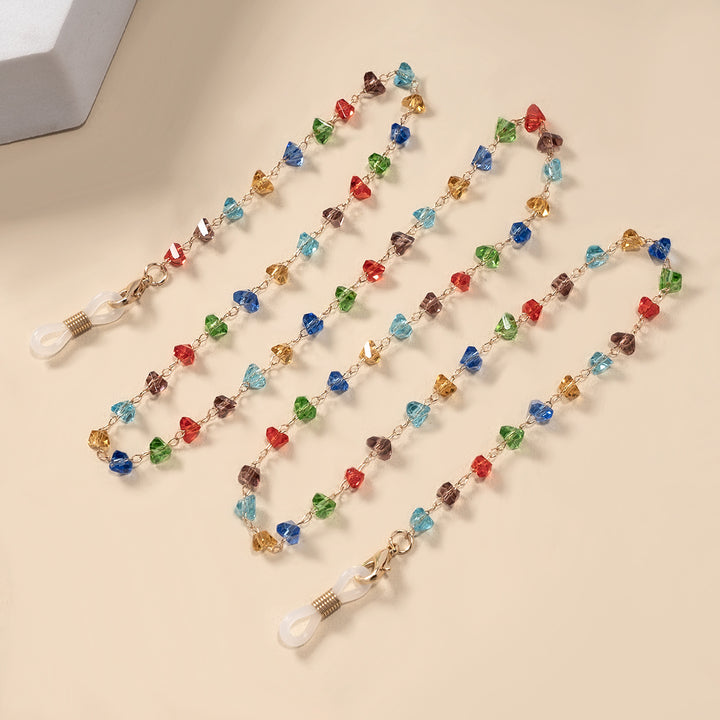 Chic Gemstone-Style Eyewear Chain Kalsten