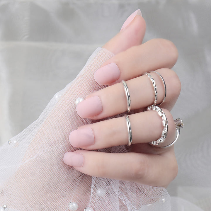 Matte Press-On Nail Set Kalsten