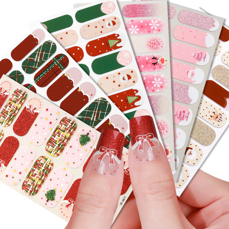 Holiday-Themed Nail Art