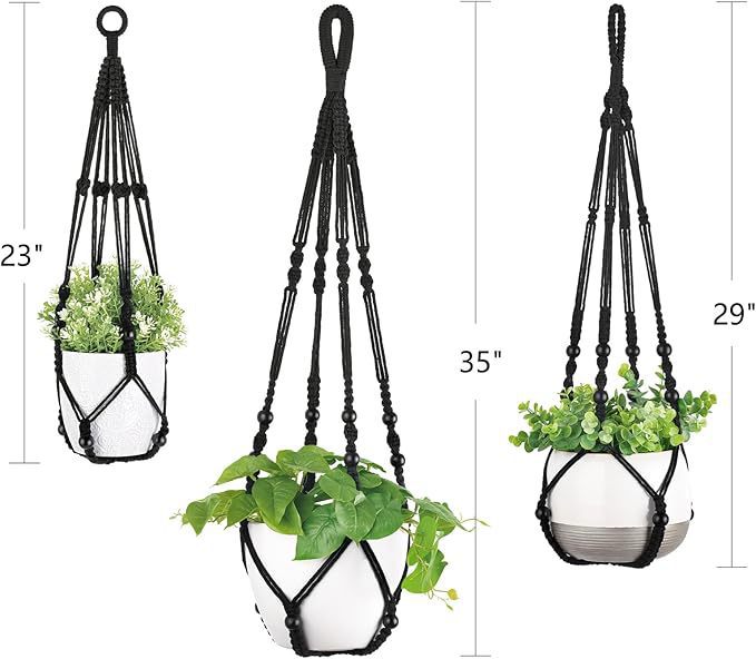 Decorative Macramé Plant Hanger Set