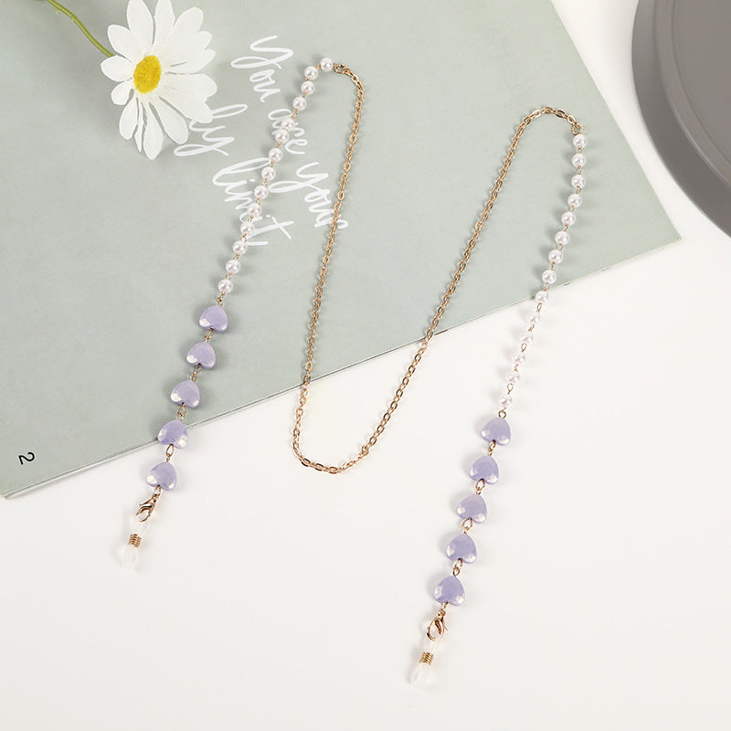 Heart Charm Eyewear Chain Kalsten